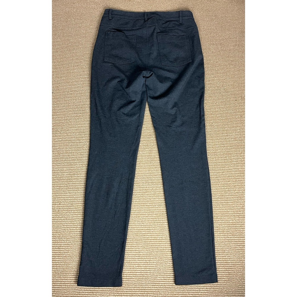 Athleta‎ Women's Avenue Ponte Skinny Pants Size 8 Dark Gray Stretch Pockets - Picture 9 of 10